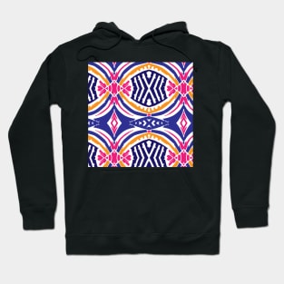 Tropical Tribal Palm Colour Hoodie